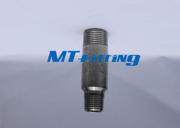 Swage Nipple Forged High Pressure Pipe Fittings , S31803 / S32750 Duplex Steel