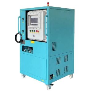 China R410a R134a Refrigerant Reclaiming Machine Ac Recovery Pump Charging Equipment Reclaim System factory