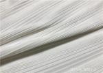 Knitting Compression Eco Friendly Fabric , Solid Colors Swimwear Material Fabric