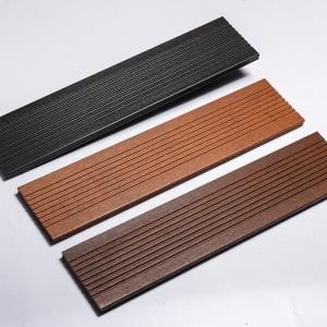 China Eco Forest Outdoor Durable Strand Woven Bamboo Flooring Carbonized Solid Bamboo Deck Bamboo Decking factory