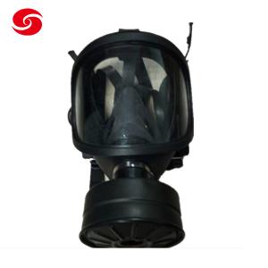 China Natural Rubber Chemical Full Face Gas Defence Mask Army Police factory