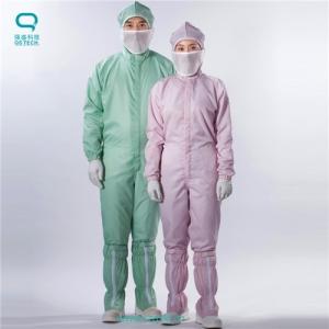China Polyester Fiber ESD Anti Static Workwear Clothing Anti Static Overalls factory