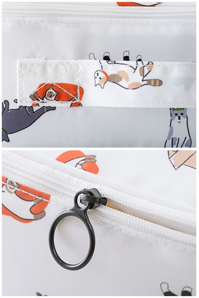 Personalized Travel Portable Wash Makeup Bag Custom Cartoon Print