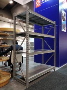 China Multi Size Warehouse Storage Shelves With High Strength And Rigidity factory
