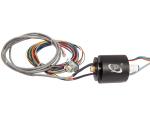 12 Circuits Slip Ring Transferring Current Signal and Gas