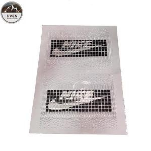 China Brand Logo White Rhinestone Applique Patches With Iron / Sew On Backing factory