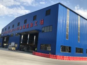 China Fast Assembling Prefabricated Steel Frame Workshop Fire Resistance factory