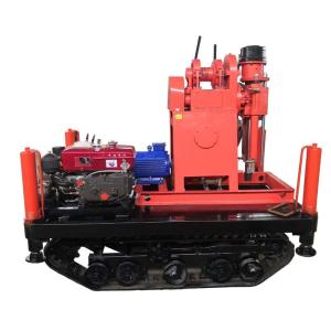 China GK200 Hydraulic 200m Portable Machine Diesel Power Water Well Drilling Rigs factory