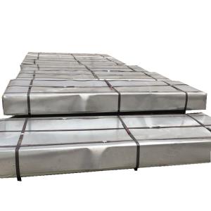 China 0.13mm-0.8mm Thick Galvanized Corrugated Iron Sheet PPGI GI Zinc Metal Roofing Sheet factory