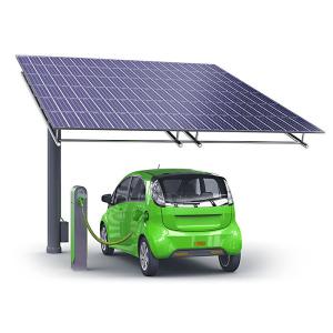 China Anti corrosion solar carport mounting system and stainless steel carport solar bracket solar carport structure factory