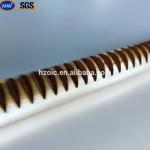 DIN 6 Black Oxide Rack Gear Straight Teeth
