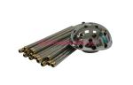 Hemisphere Fountain Nozzle Crystal Ball Water Fountain Nozzles Brass / Chrome