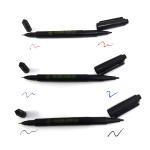 Anti Static Double Ended Marker Pen 0.5mm - 1.5mm For Cleanroom Lab EPA Office