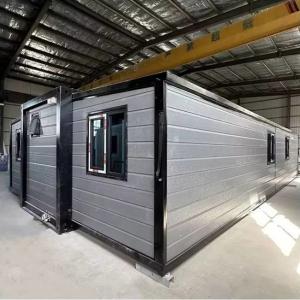 China 3 bedrooms expandable prebuilt container homes 40ft size factory