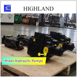 China High Pressure Hydraulic Piston Pump For Construction Machinery Mixer Truck factory