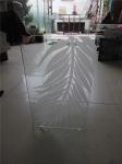 Customized Pattern Tempered Door Glass Toughened Low Iron