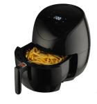 Black 3.5 Liter Air Fryer With Detachable Basket Certificates Approved