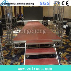 China Wholesale Wedding Plywood Stage With Red Color factory