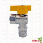 Butterfly Handle Forged Brass Ball Valve High Pressure Gas Pipe Valve