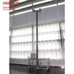 4.6m pneumatic telescopic mast light tower-inside wires-4x60W LED-remote control