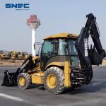Chinese 4x4 Wheel Drive Backhoe Excavator Loader 388 Backhoe Loader for Food