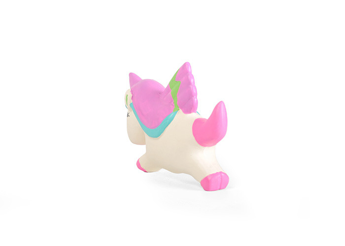 TPR Indestructible Rubber Dog Toys Star And Unicorn Shaped Floating