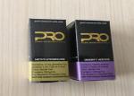 Pro Pharma 10ml Medicine Paper Box / vial Box Gold Logo Stamped 4 C Printing