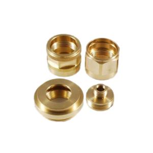 China Lathe Milling Cutting Sandblasting Brass CNC Turned Parts With 0.005mm Tolerance on sale