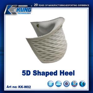 China 5D Shaped Running Shoe Heel , Multipurpose Plastic Shoe Decorations factory