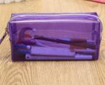 Custom EVA / PVC Pencil Bag Stationary Case , Clear PVC Cosmetic Bag