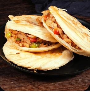 China Meat Pie Roti Stuffed Paratha Making Machine Automatic factory