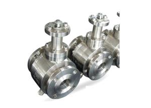 China Three Pieces Forged Steel Ball Valves Threaded Connection For Water / Gas / Oil factory