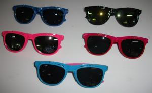 China ODM design 1.0mm PMMA rainbow 3d fireworks glasses lense eyewear for promotions factory
