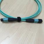MPO/UPC - Male MPO/APC - Female Fiber Optic Patch Cable OM3 FTTH 12 Cores Fiber