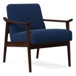 OEM Yes Nordic Style Solid Oak Wood Frame Modern Sofa Leisure Chair for Living