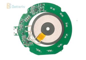 China 5V Wireless Charger Receiver Module , Qi Wireless Tx Rx Module factory