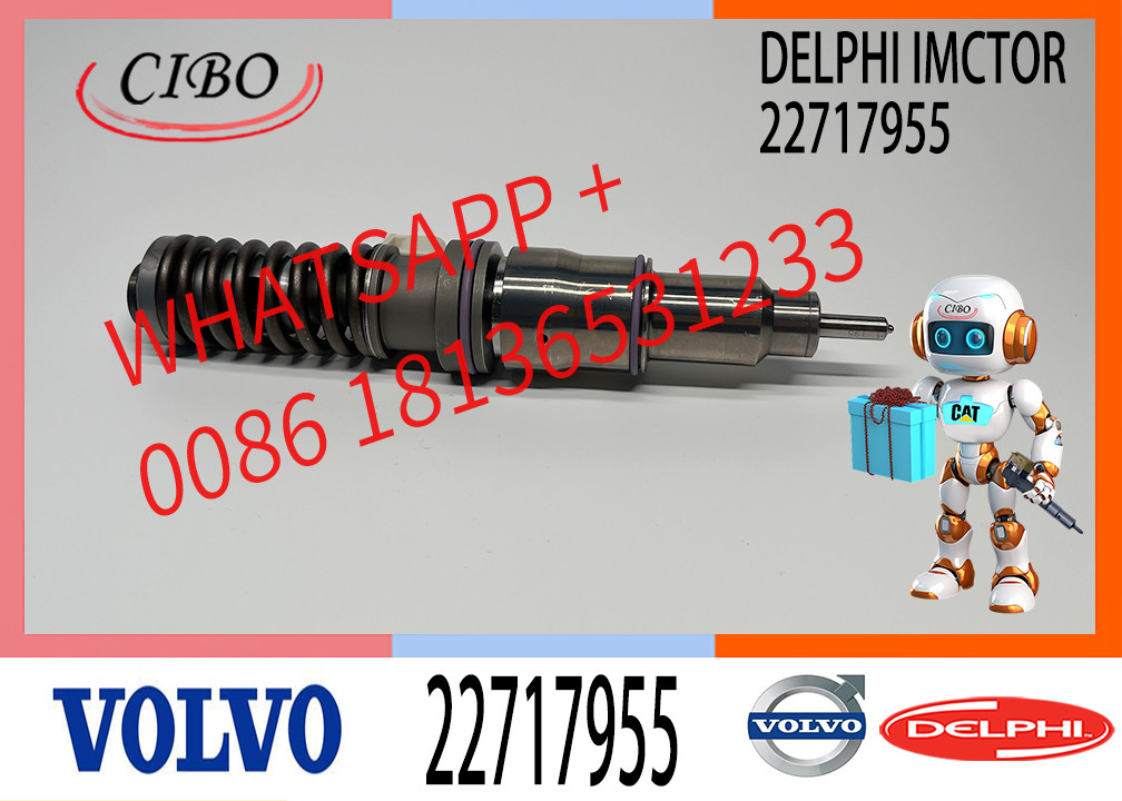 Diesel Fuel Injector 22717955 Common Rail Fuel Injector BEBE5L08001 BEBE5L08101 For VOL-VO MD16