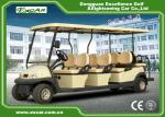48V 3.7KW 8 Seater Golf Buggy / Electric Sightseeing Car With Deep Cup Holders
