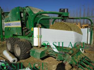 China 1.23m White Color Silage Bale Wrap Net factory