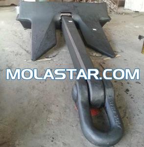 China Stocklees Steel Boat Use High Holding Power Anchors AC-14 Anchor For Marine High Holding Power Anchor factory