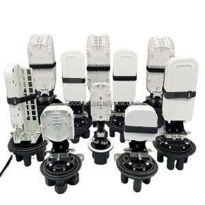 China 288 Fiber Splicing And Junction Dome Fiber Optic Splice Closure with 48-Core Capacity factory