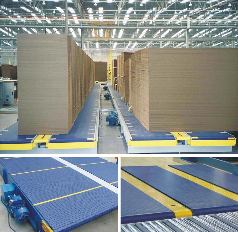 High-End Tyre Vulcanizing Machine Plastic Modular Conveyor Belt for Vulcanizers