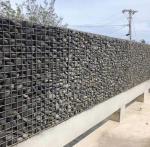Square Hole Welded Mesh Gabion Basket for Hot Dip Galvanized DIY Stone Cage Wall