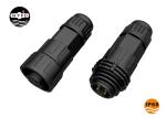 Solder Type 300V 5A 10.0mm 8 Pin Round Connector