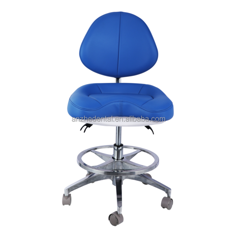 Dentist Assistant Stool Factory Assistant Stool for Dentist Medical Office Micro Fiber Leather Dentist Chair