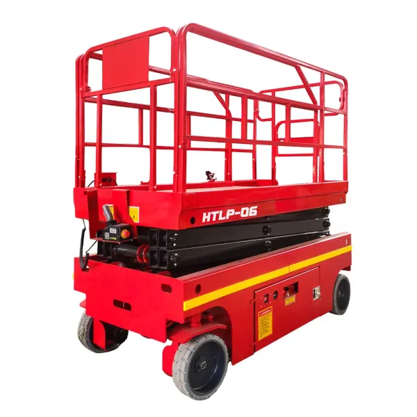 Chinese Factory Lifting Equipment Electric Self Propelled Hydraulic Aerial Work Platform Scissor Lift Table Platform