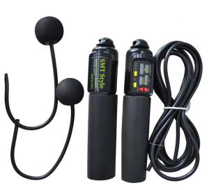 China All Black 180mm Bulk Cordless Jump Rope Variable Speed For School Gym factory