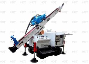 China 50 Meter 55KN Anchor Drilling Rig Rotary Drilling Machine Blue factory