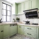 Customized Size Luxury Countertop Pantry Cabinet With Particle Board Door