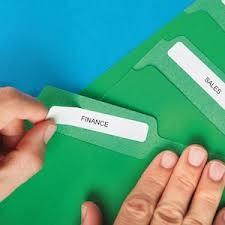 China Dymo 99017 Compatible File Folder Label Manila Folder Labels factory